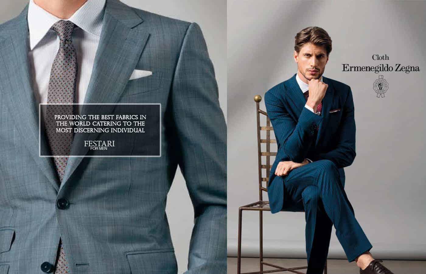 Slim Fit Suits Houston | Festari For Men | High-End Garments & Tailoring